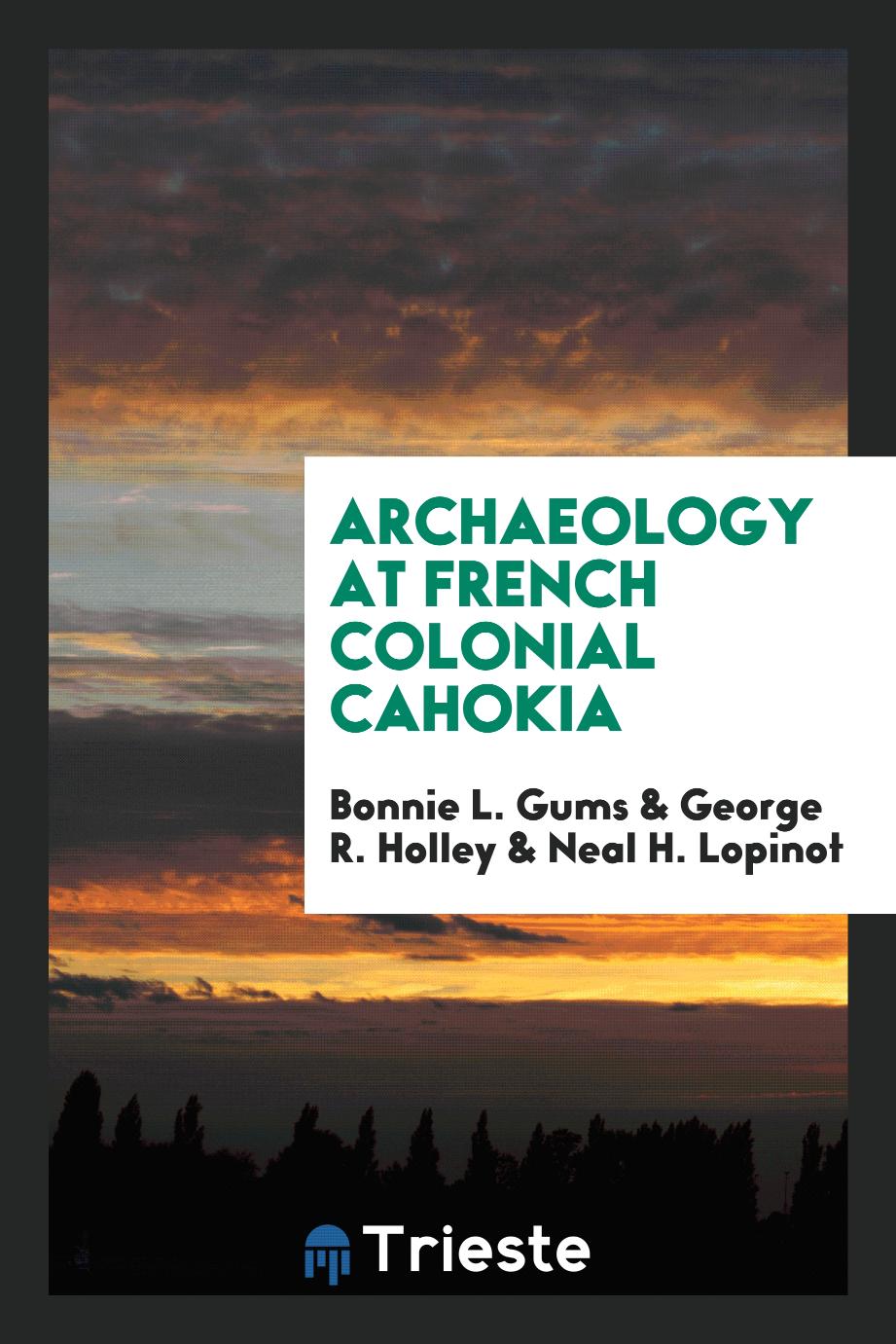 Archaeology at French Colonial Cahokia