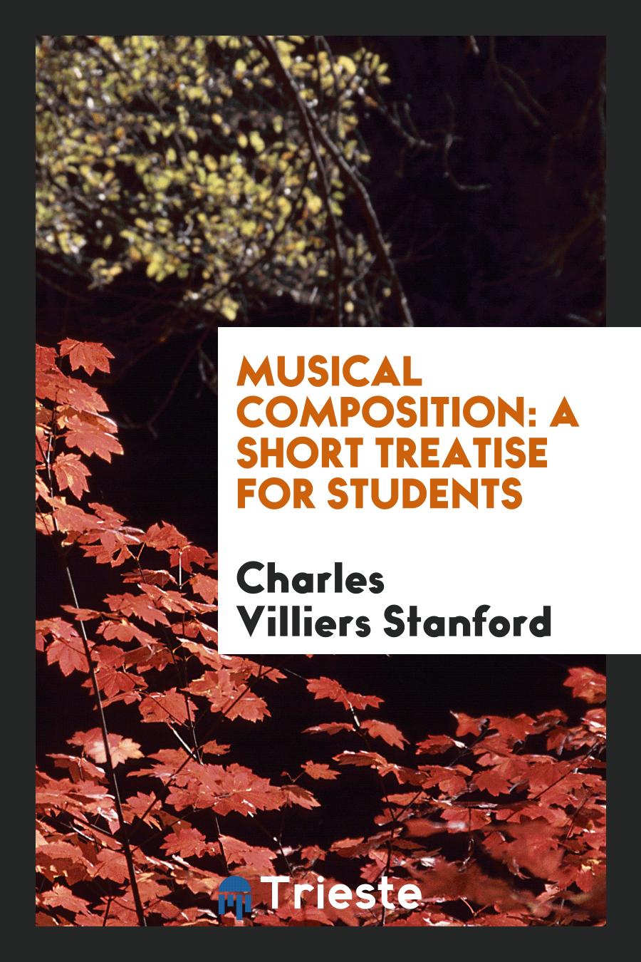 Musical Composition: A Short Treatise for Students