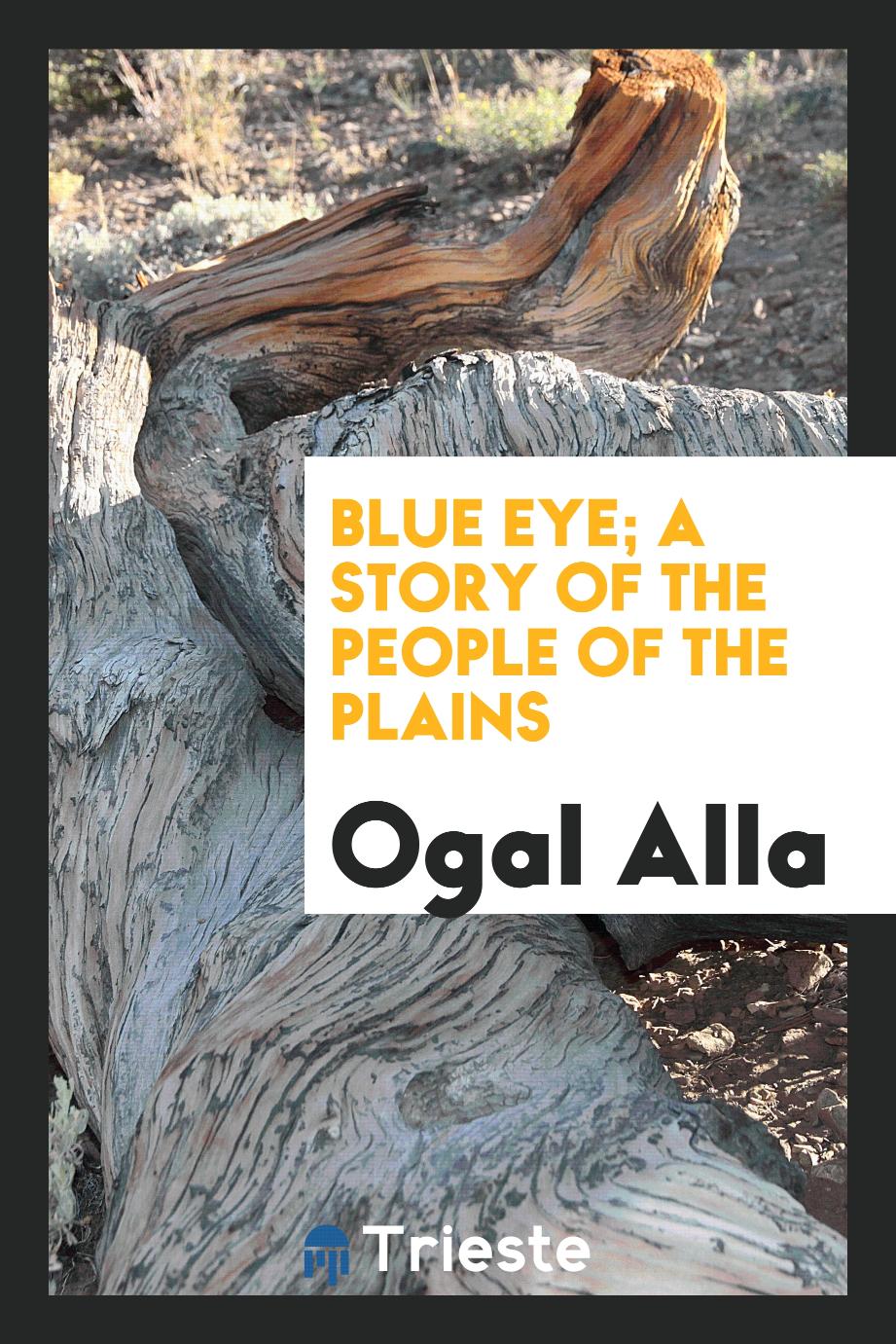 Blue Eye; a story of the people of the plains