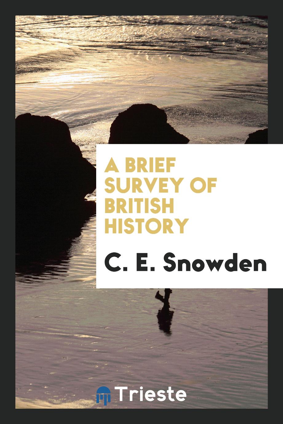 A Brief Survey of British History