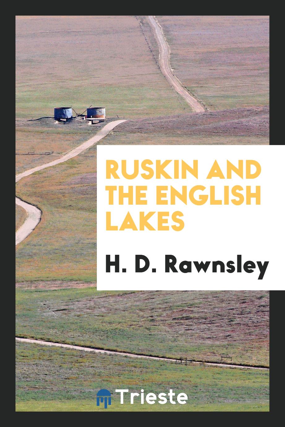 Ruskin and the English lakes