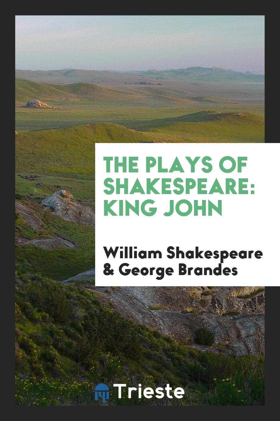 The Plays of Shakespeare: King John