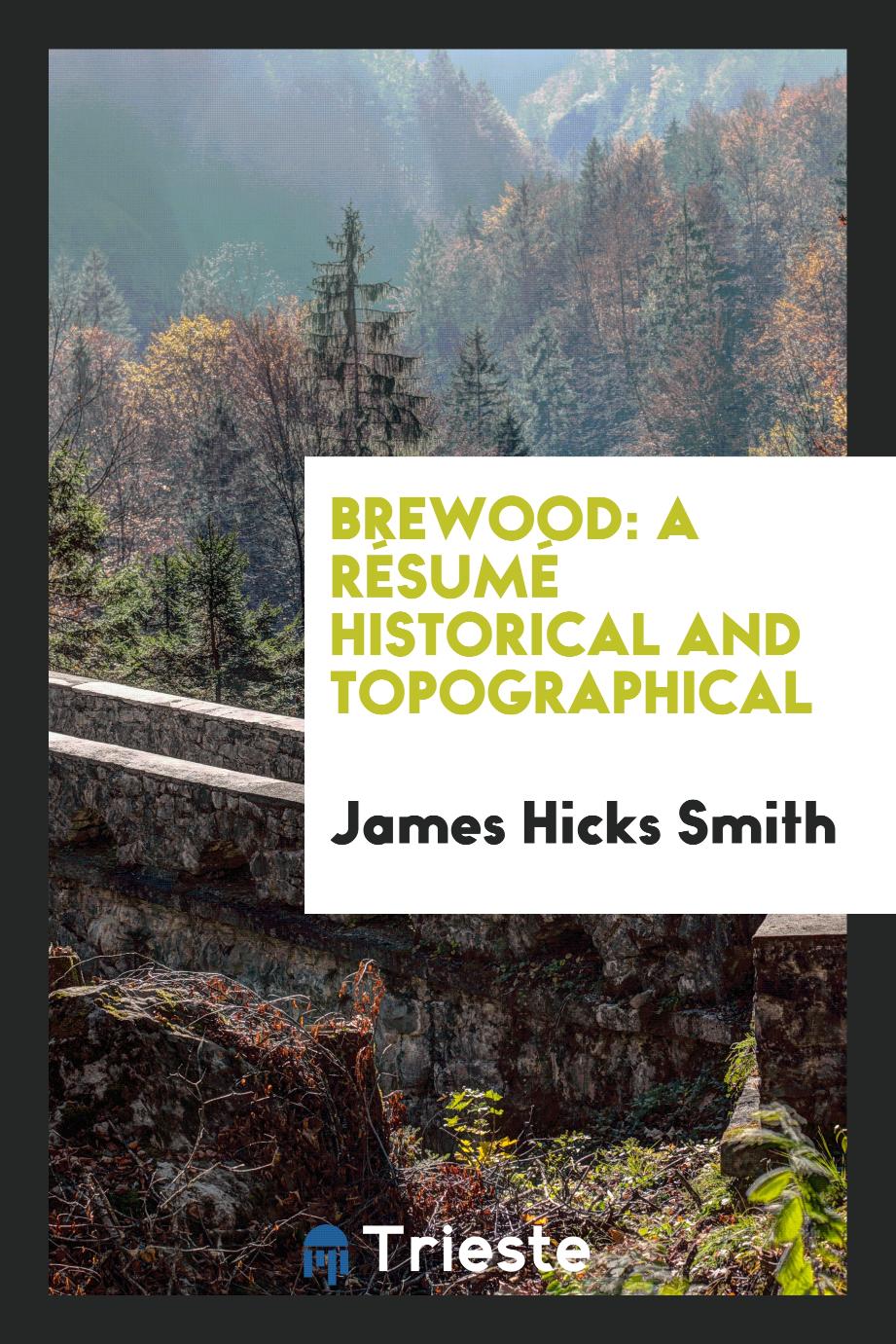 Brewood: A Résumé Historical and Topographical