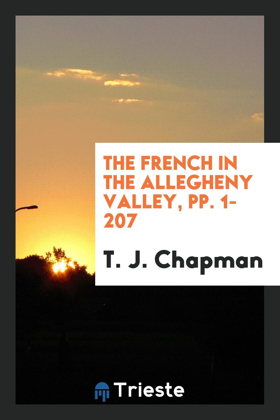 The French in the Allegheny Valley, pp. 1-207
