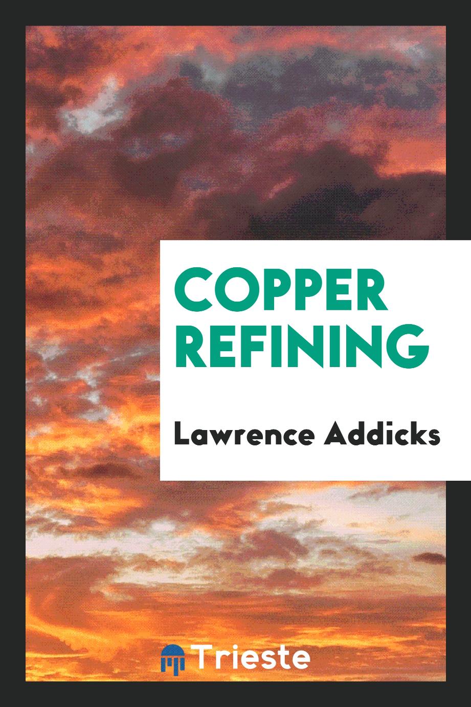 Copper refining