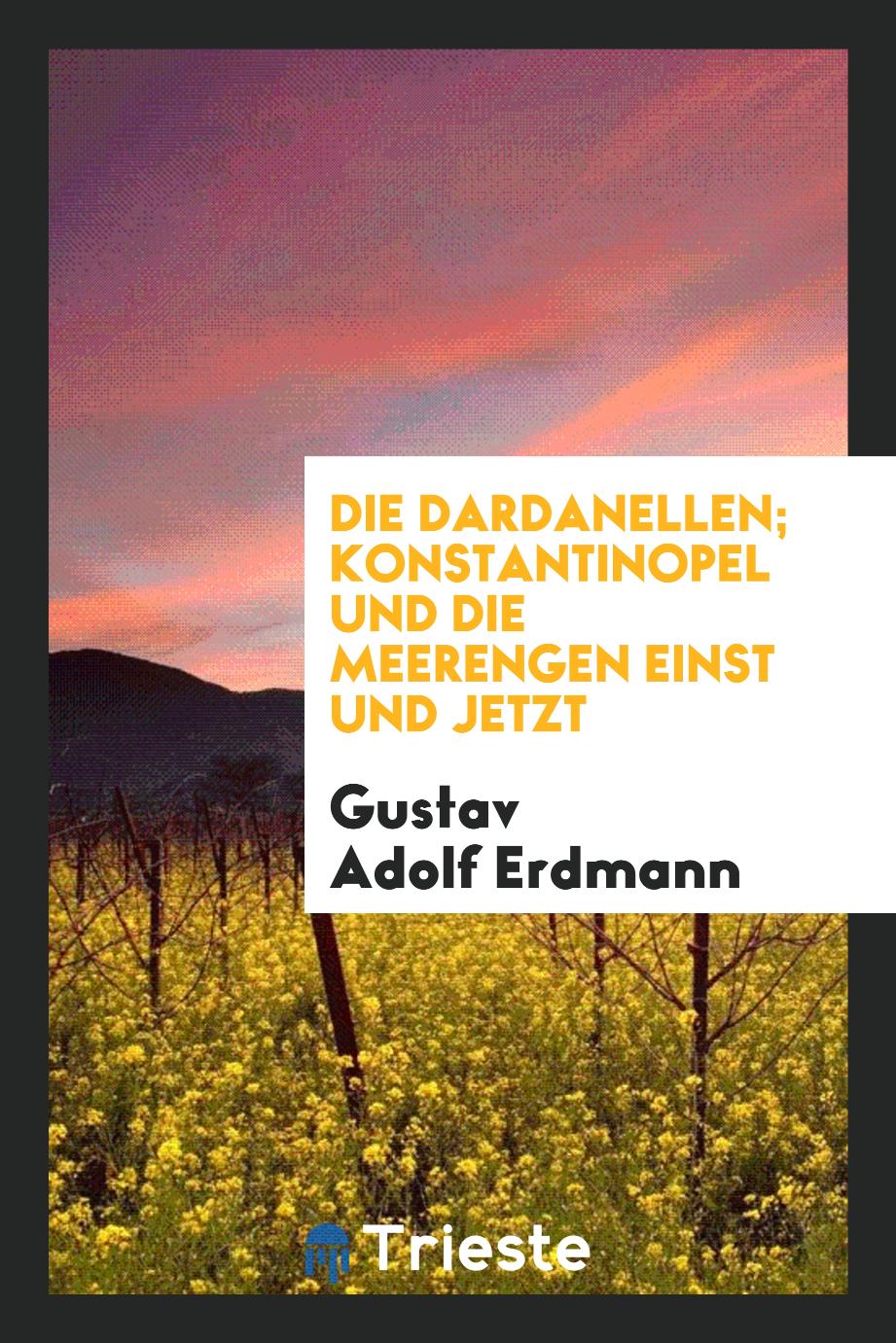 Gustav Adolf Erdmann - Die Dardanellen; Konstantinopel und die Meerengen Einst und Jetzt