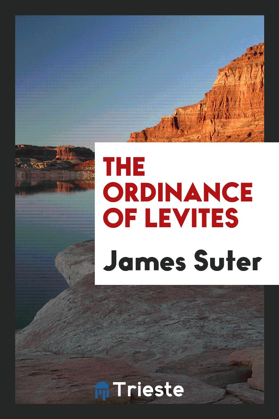 The Ordinance of Levites