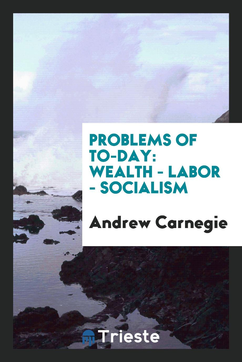 Problems of To-Day: Wealth - Labor - Socialism
