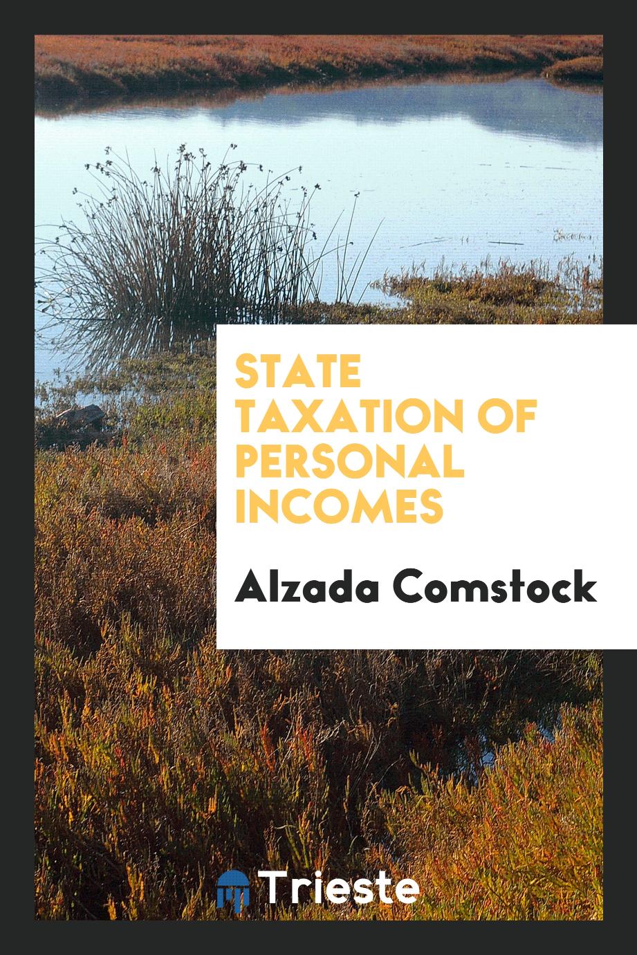 State taxation of personal incomes