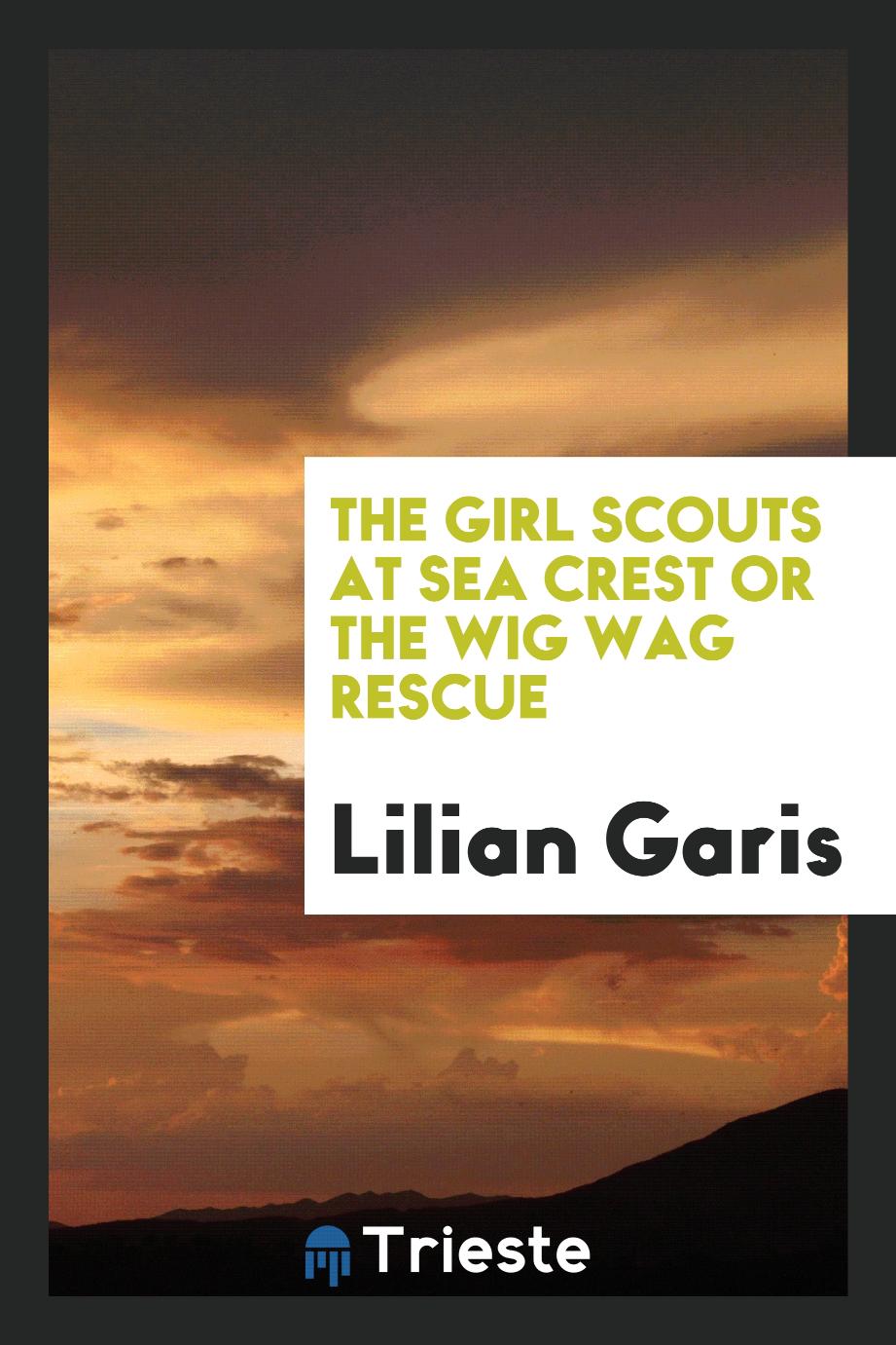 The girl scouts at Sea Crest or the wig wag rescue