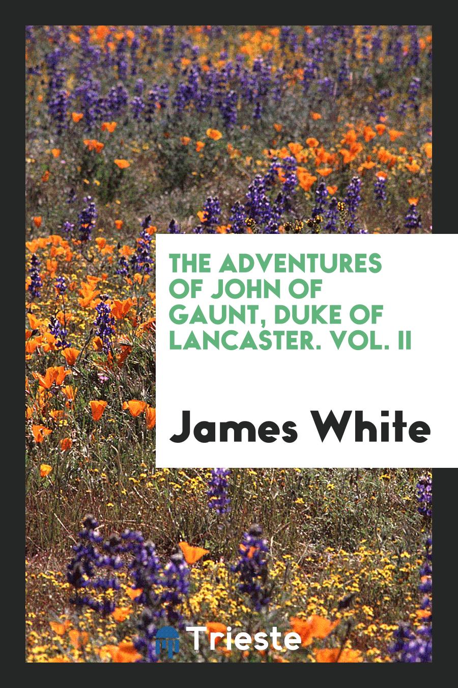 The Adventures of John of Gaunt, Duke of Lancaster. Vol. II