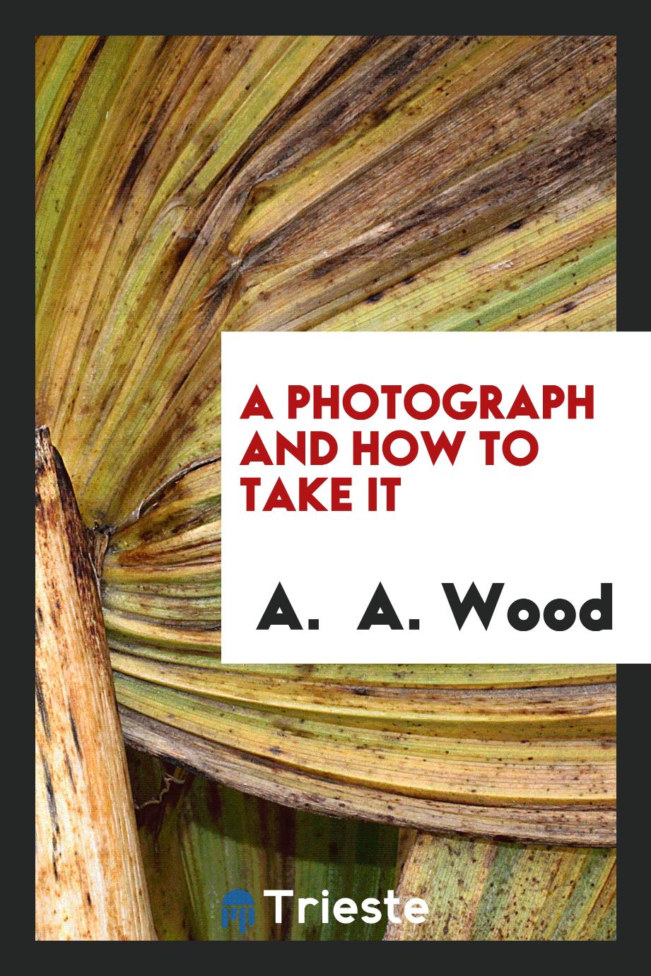 A Photograph and how to Take it