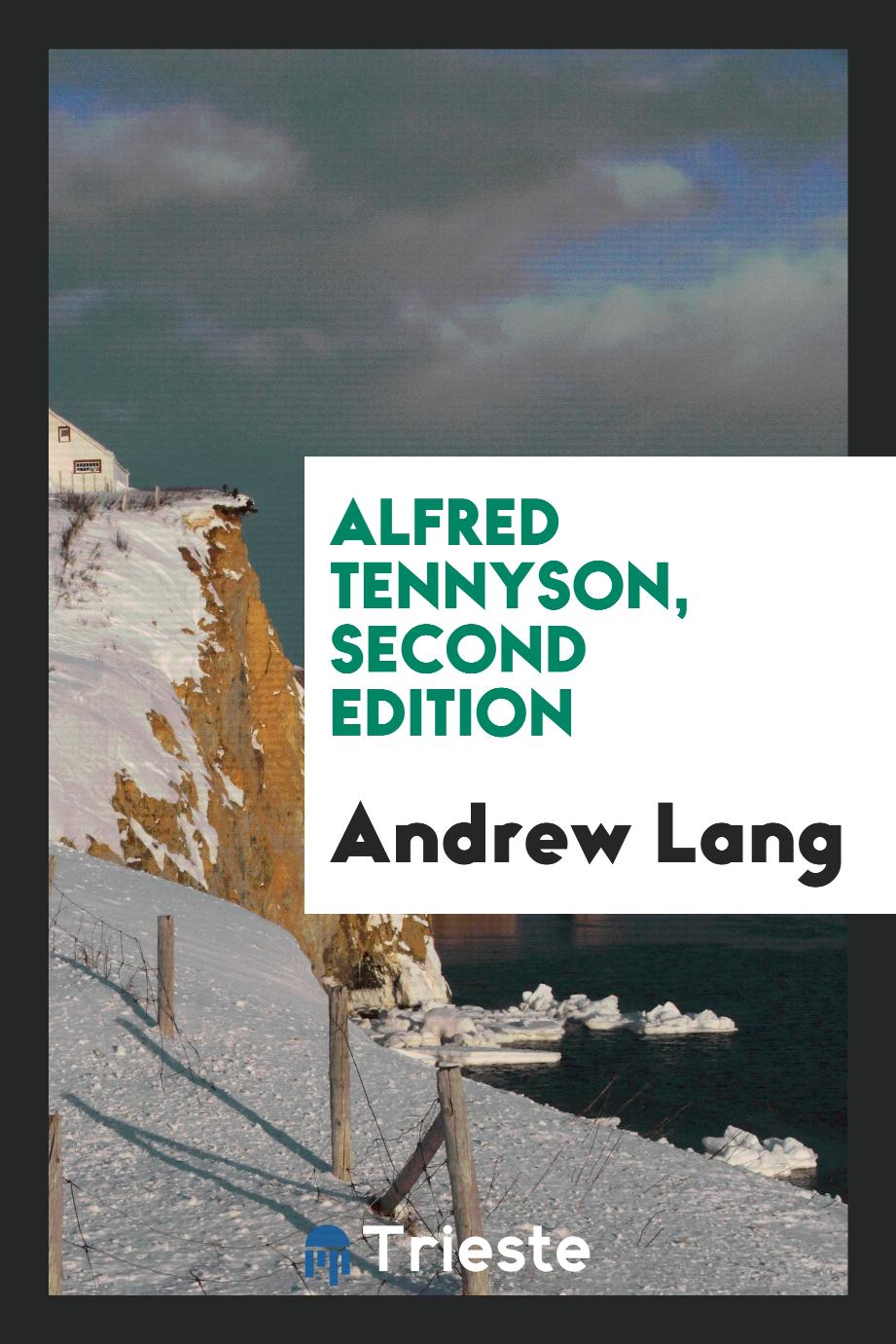 Alfred Tennyson, Second edition