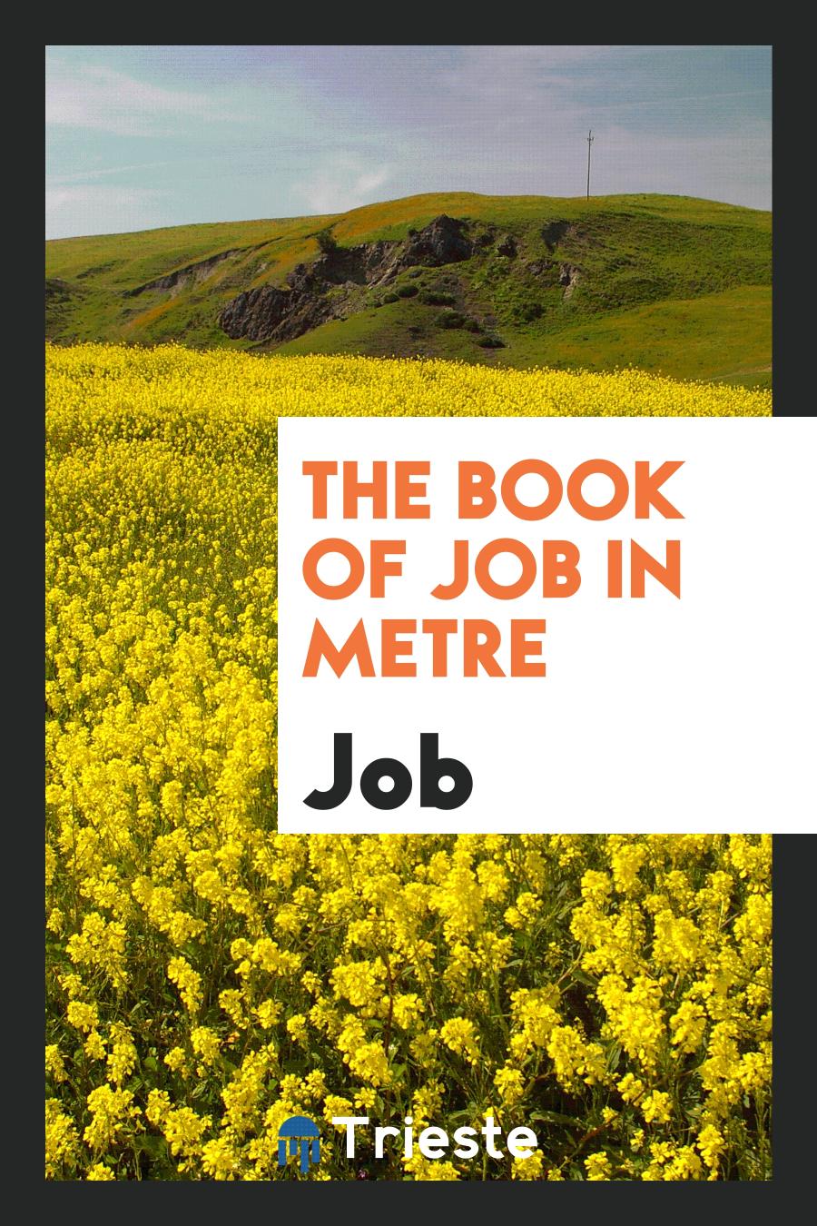The Book of Job in Metre
