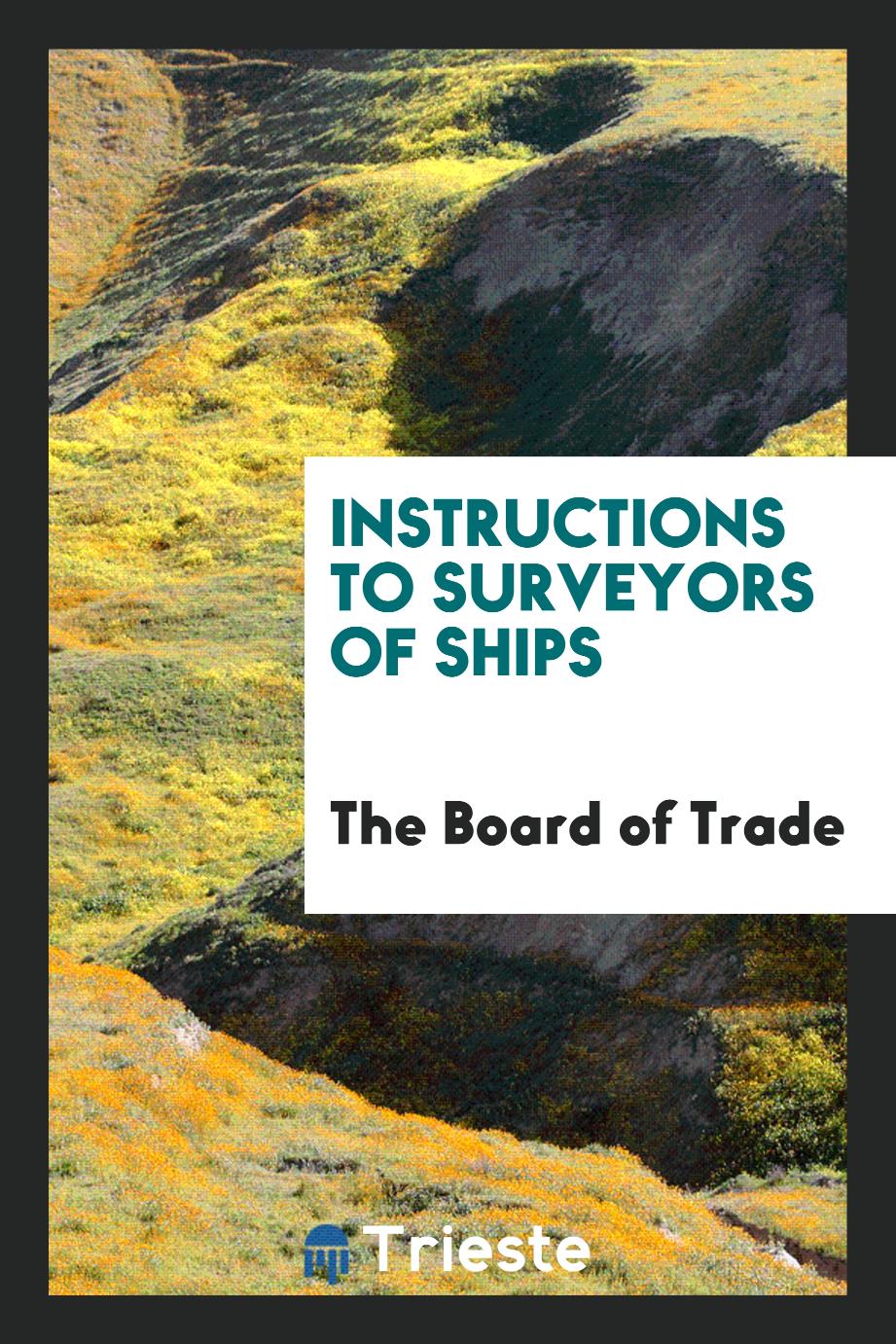 Instructions to Surveyors of Ships
