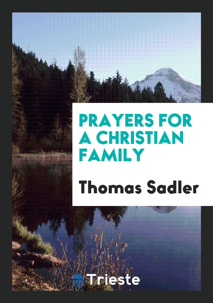 Prayers for a Christian Family