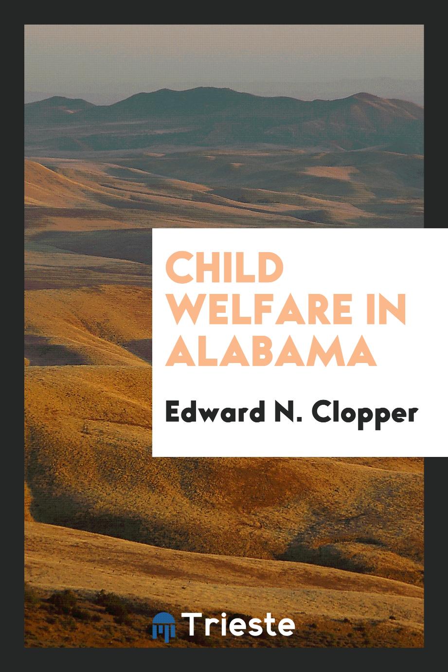 Child welfare in Alabama