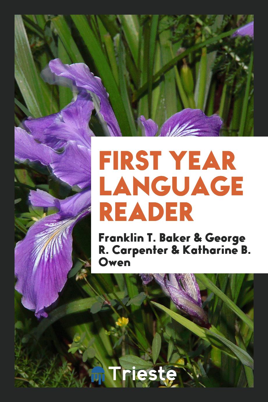 First Year Language Reader