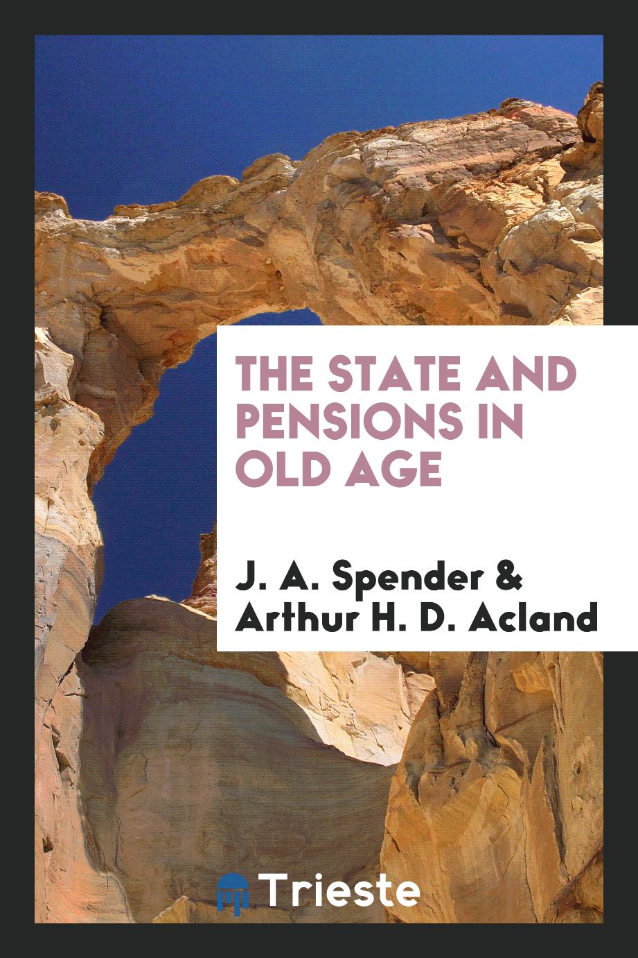 The State and Pensions in Old Age
