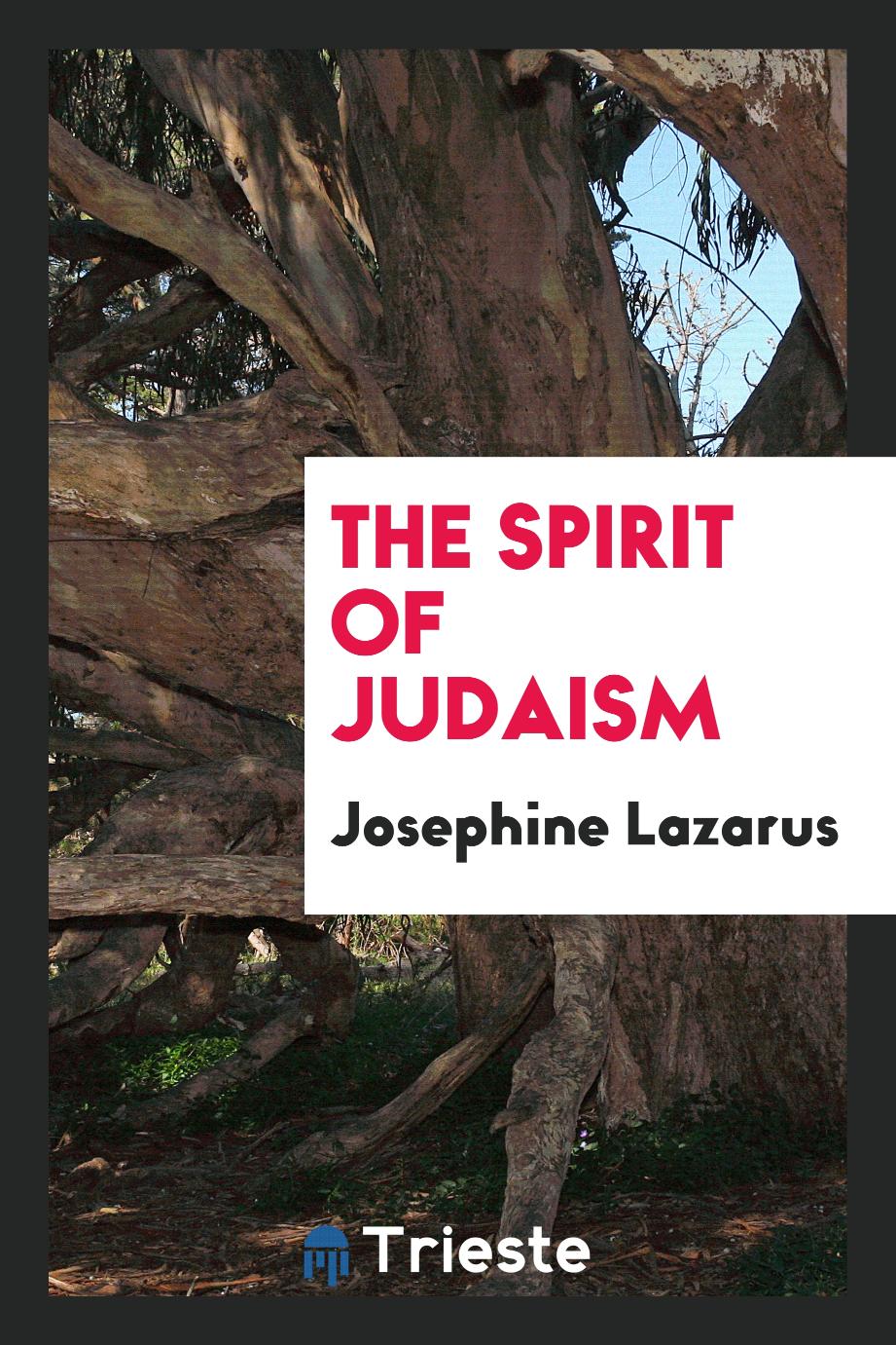 The Spirit of Judaism
