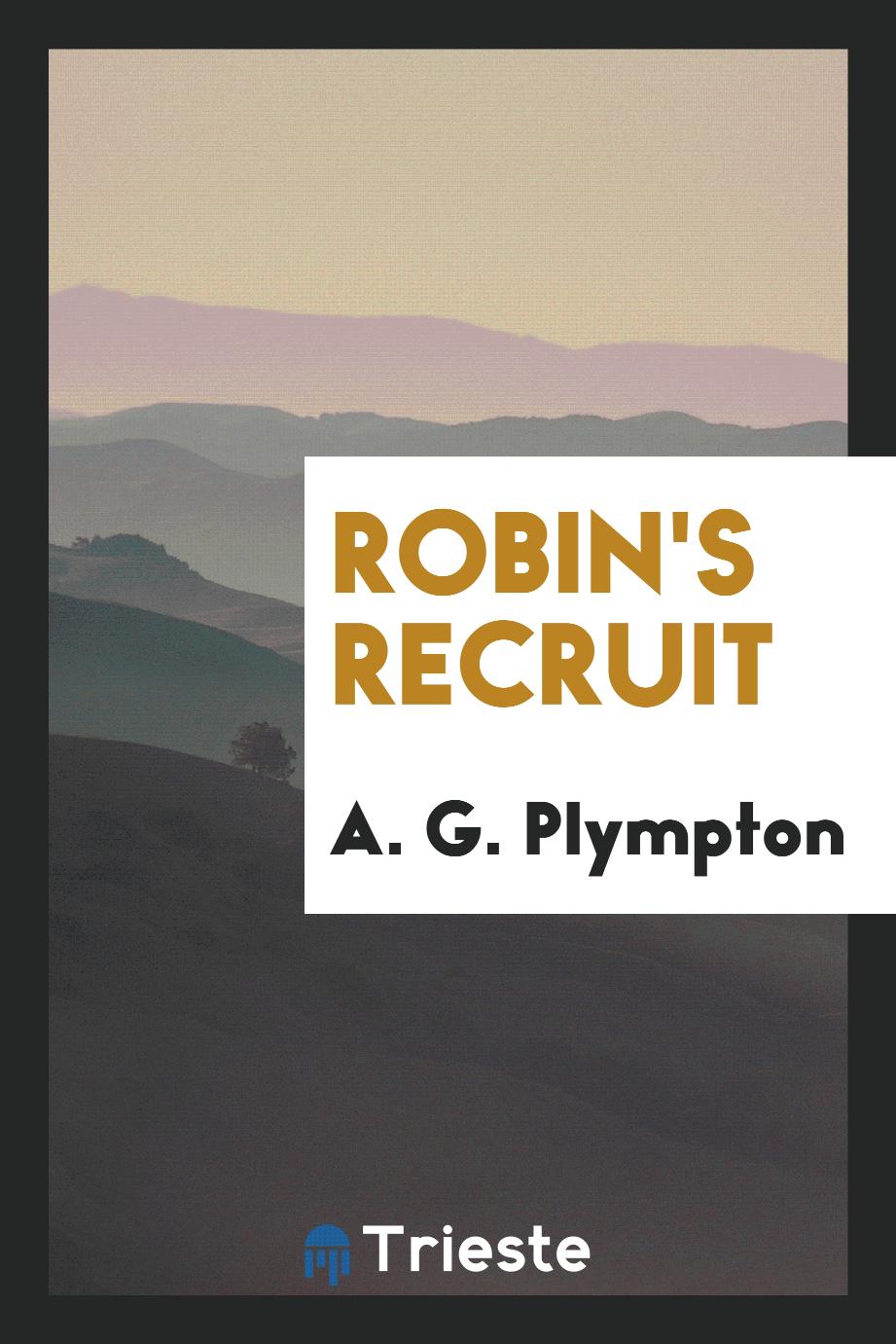 Robin's recruit
