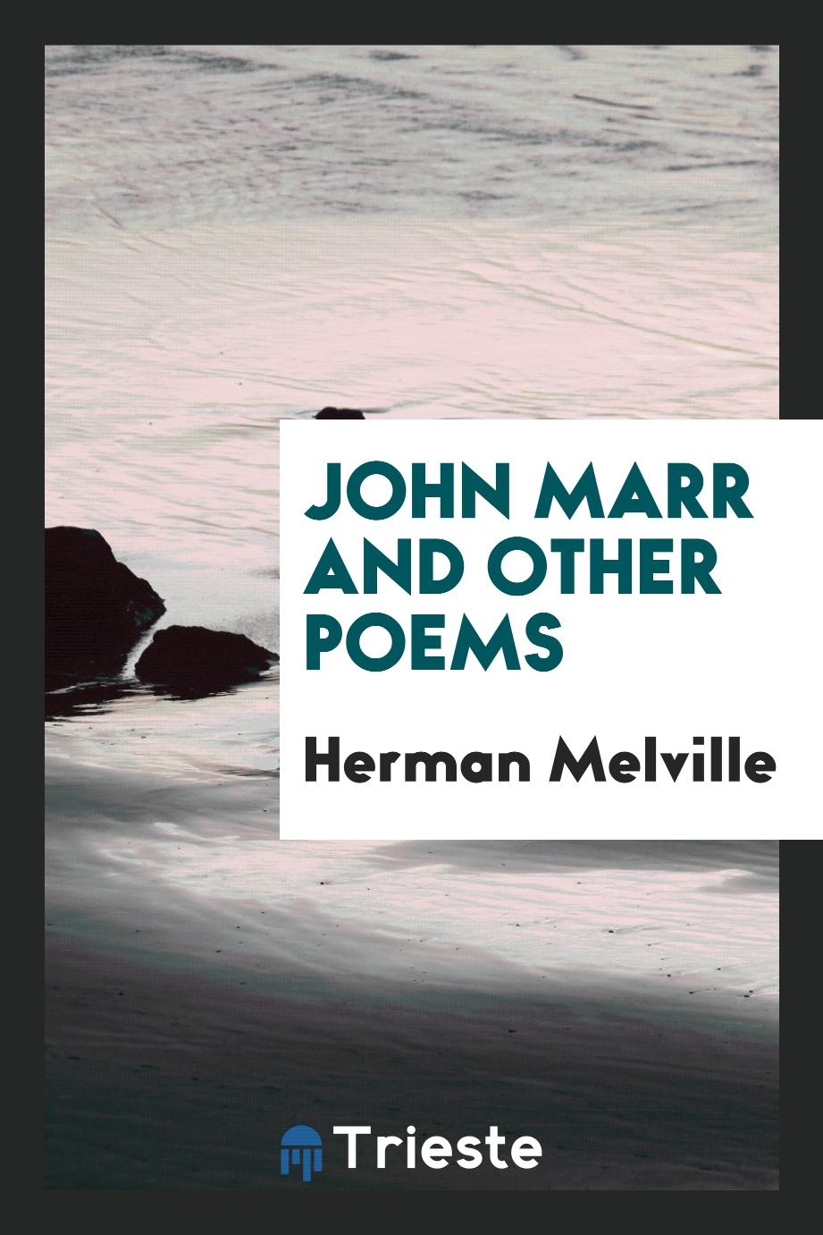 John Marr and other poems