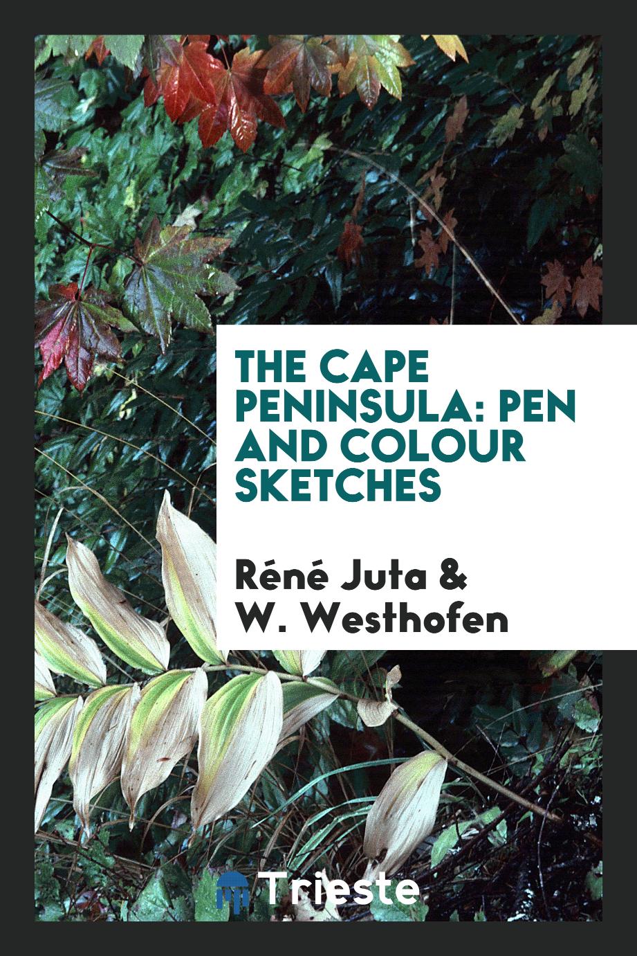 The Cape peninsula: pen and colour sketches