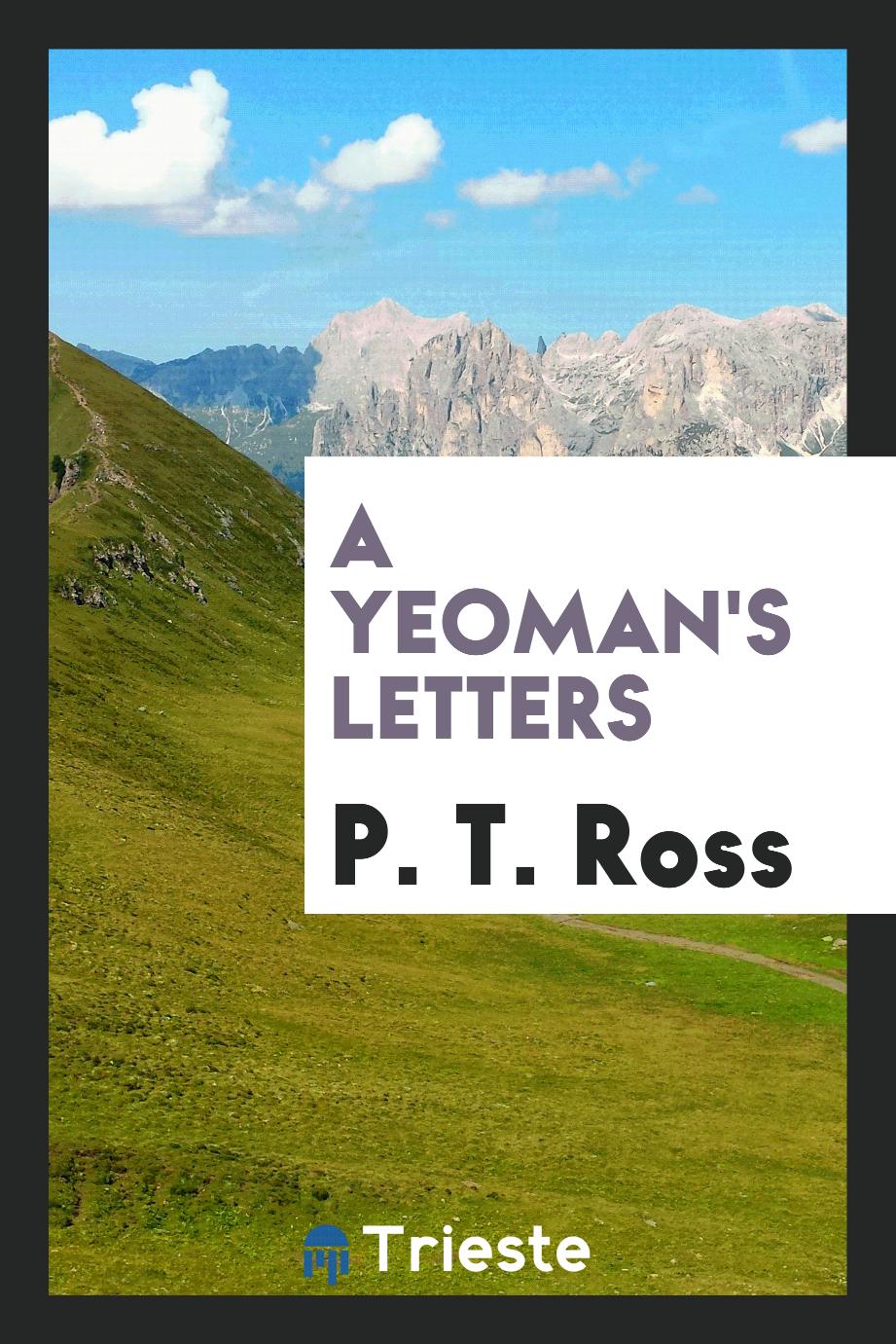 A yeoman's letters