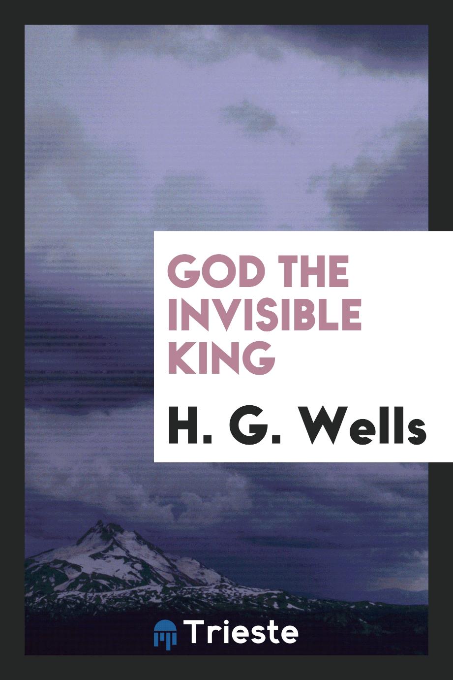 God the invisible king