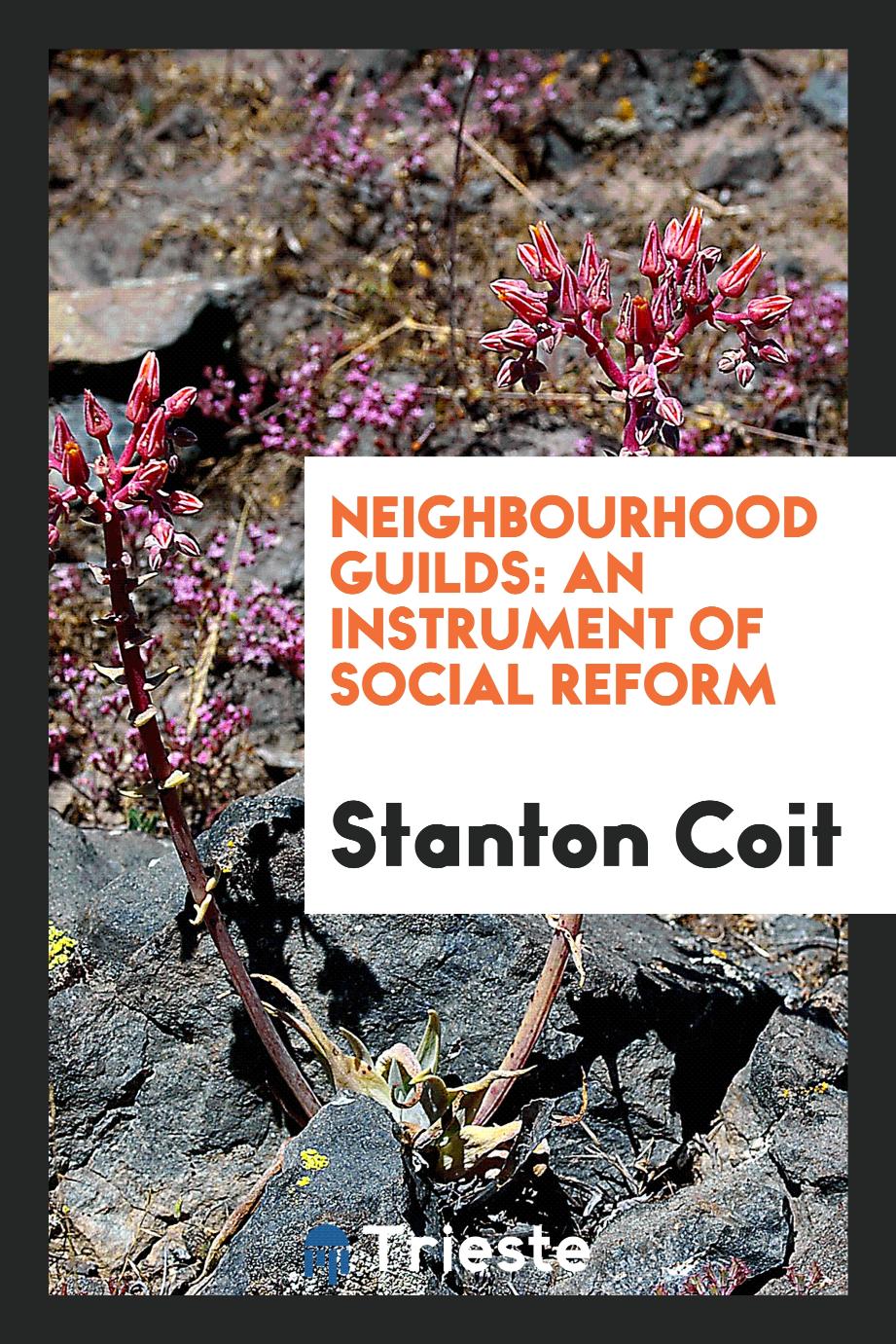 Neighbourhood Guilds: An Instrument of Social Reform