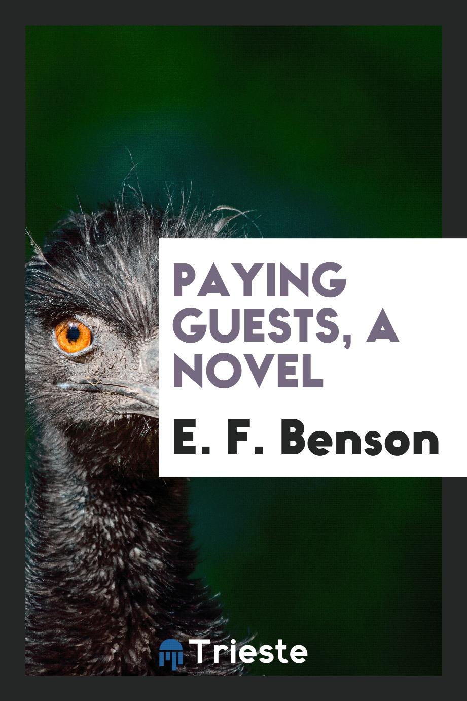 Paying Guests, a Novel