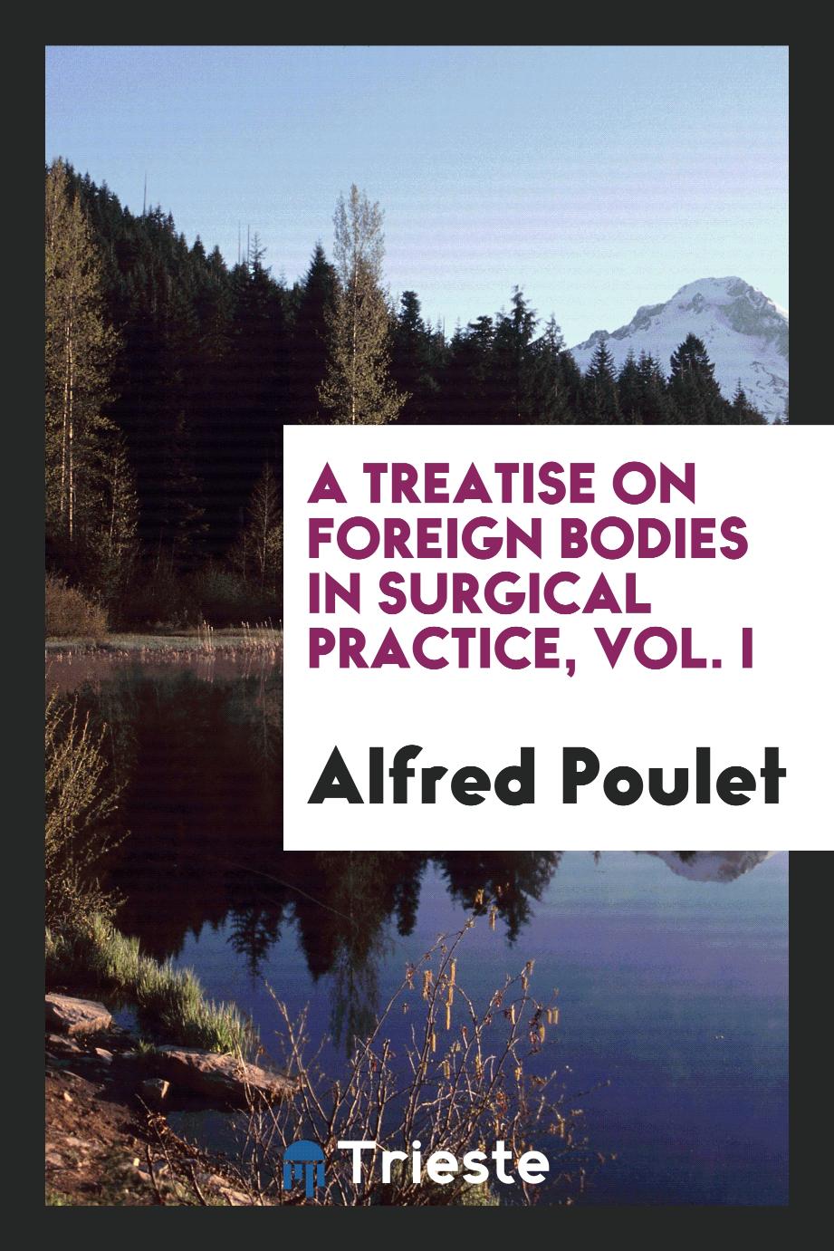 A Treatise on Foreign Bodies in Surgical Practice, Vol. I