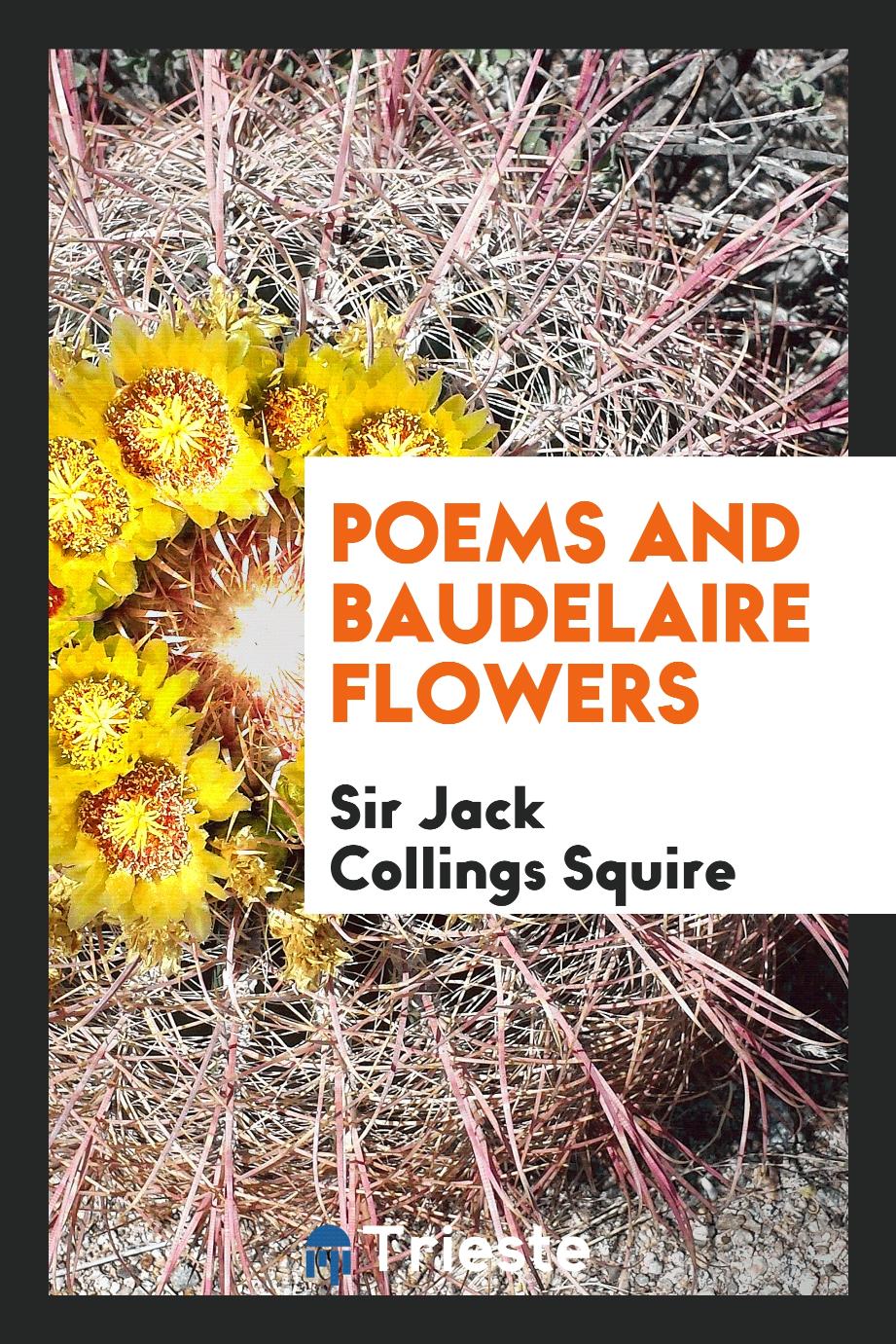 Poems and Baudelaire flowers