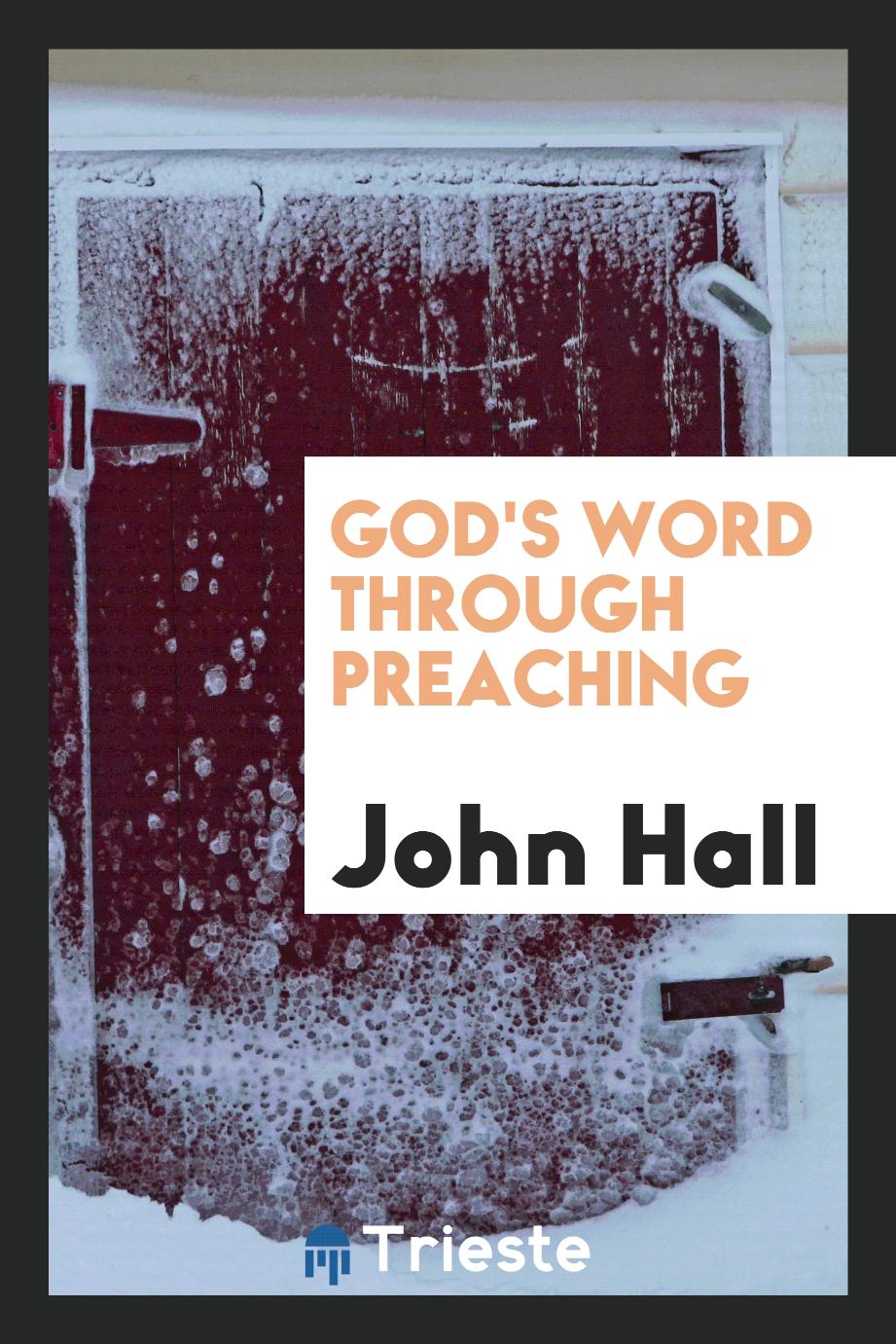 God's word through preaching
