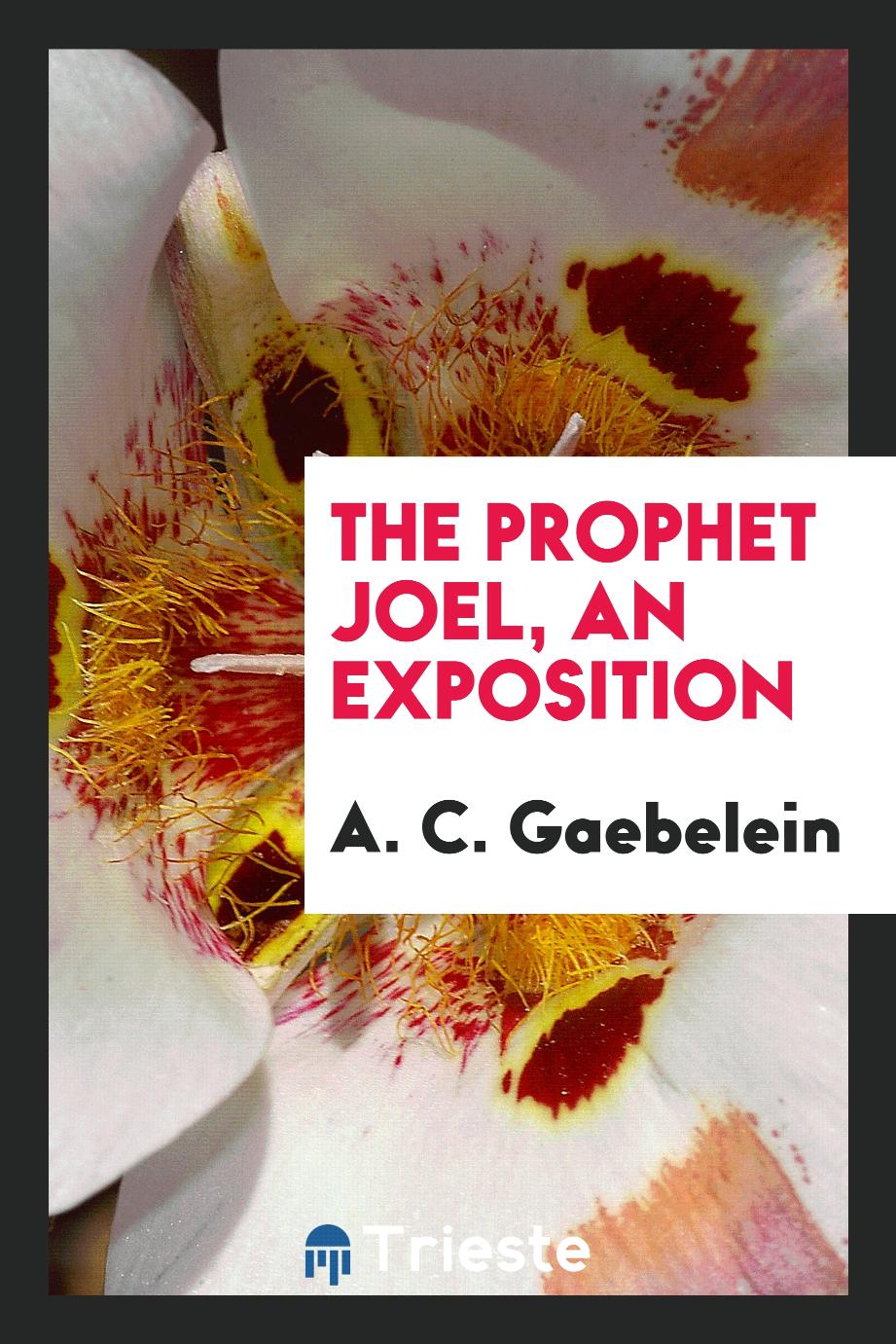 The Prophet Joel, an exposition