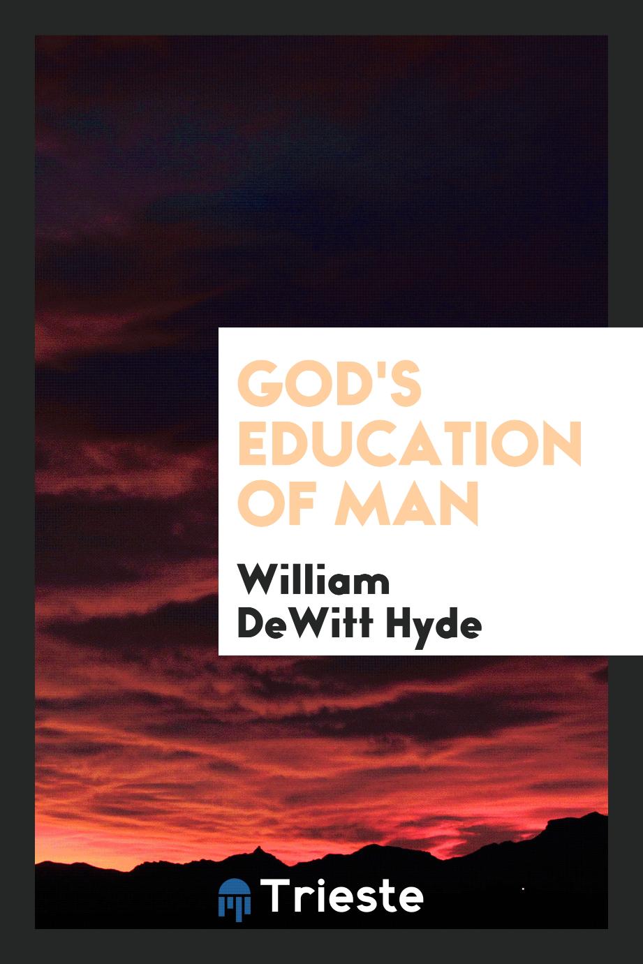 God's education of man