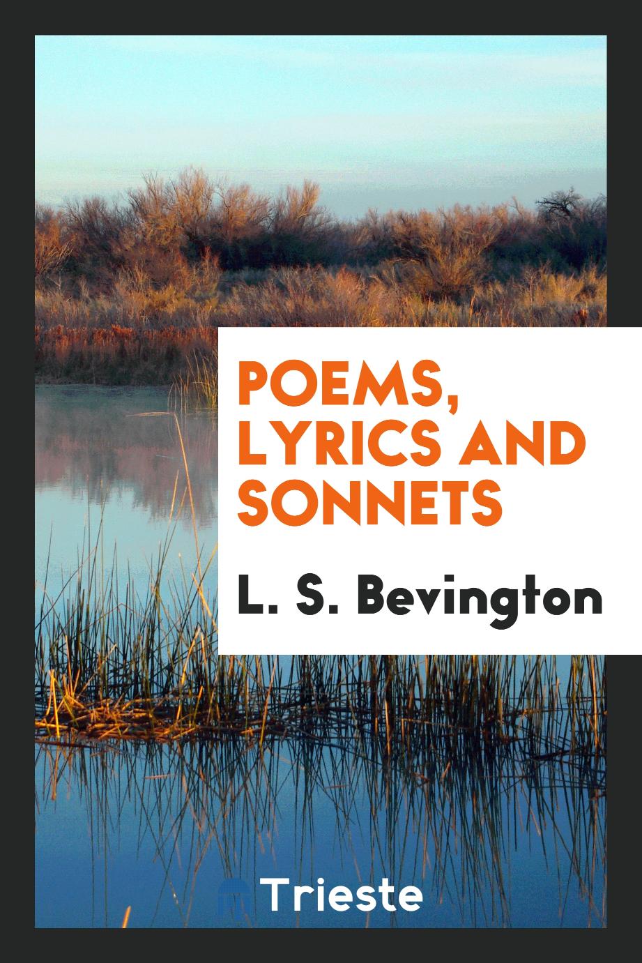 Poems, Lyrics and Sonnets