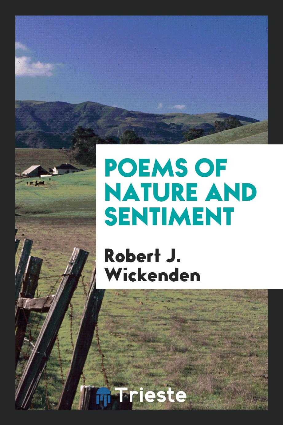 Poems of Nature and Sentiment