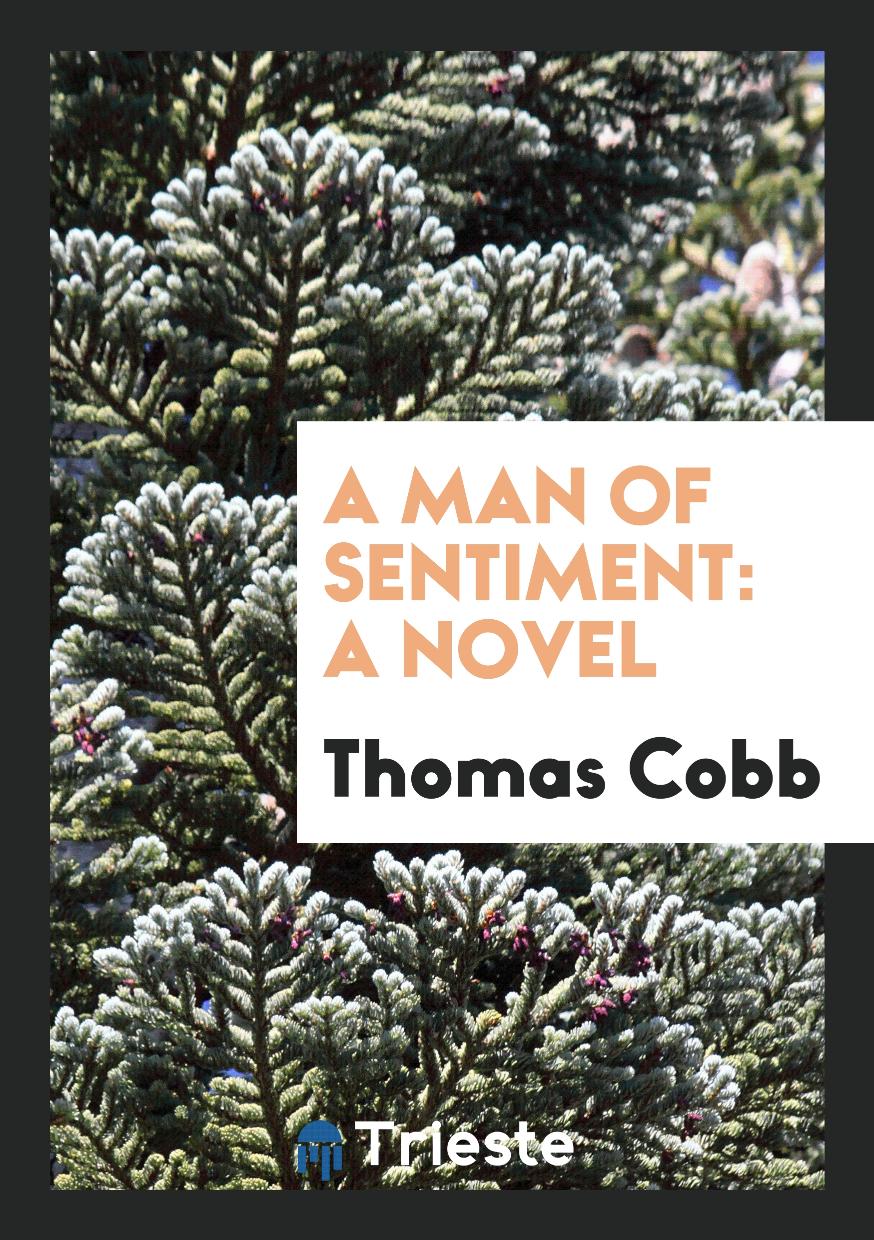 A Man of Sentiment: A Novel