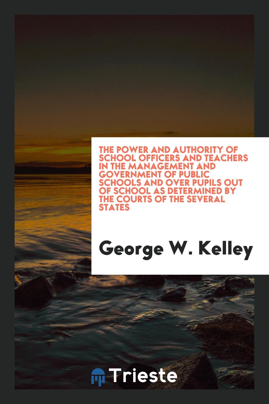 The power and authority of school officers and teachers in the management and government of public schools and over pupils out of school as determined by the courts of the several states