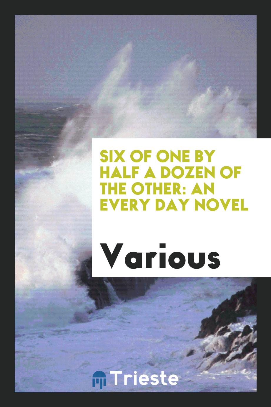 Six of one by half a dozen of the other: an every day novel