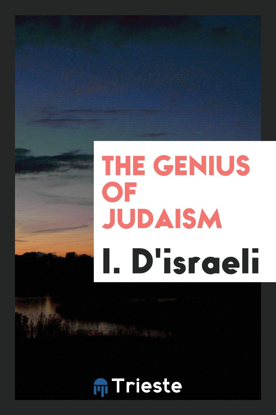 The genius of Judaism