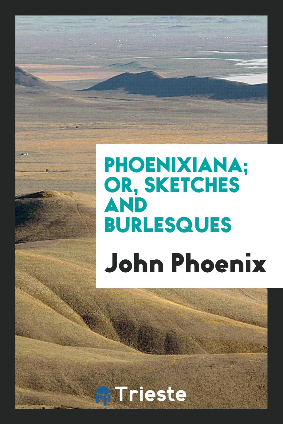 Phoenixiana; Or, Sketches and Burlesques