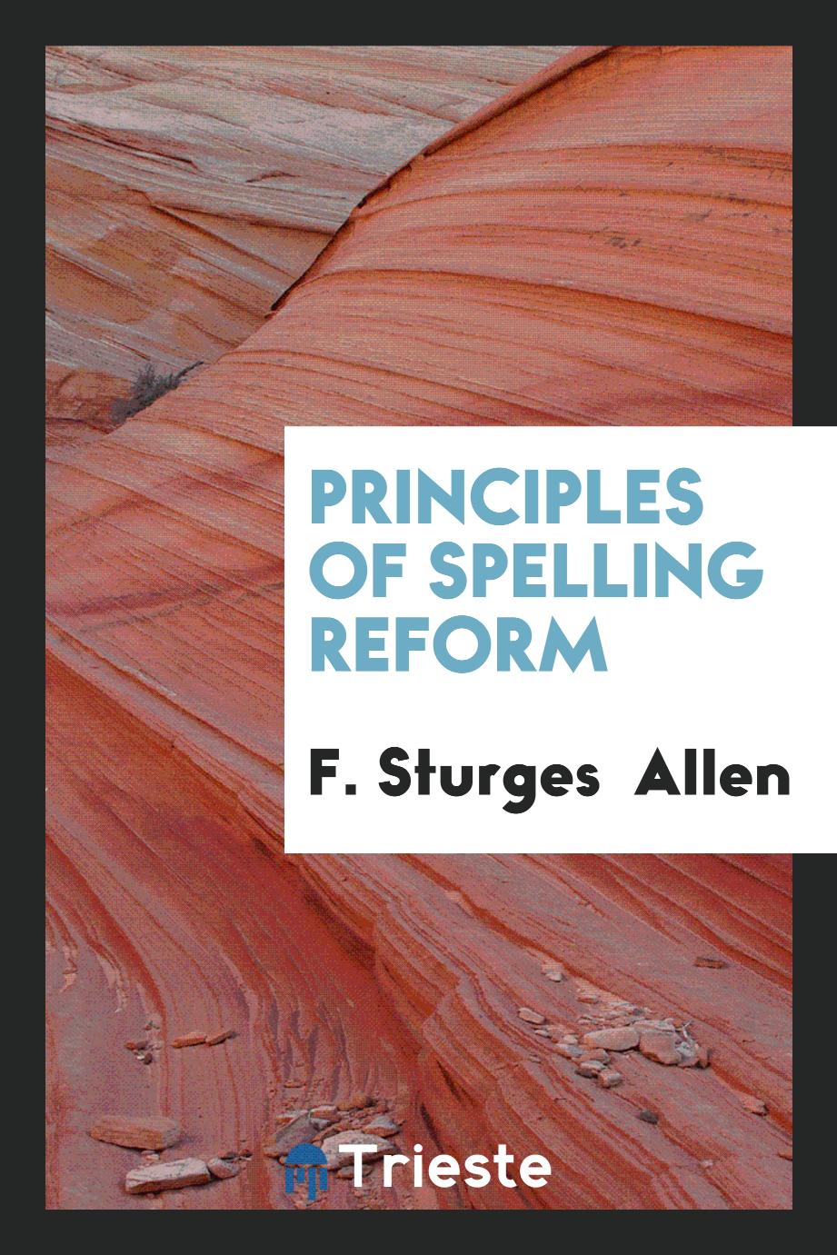 Principles of Spelling Reform