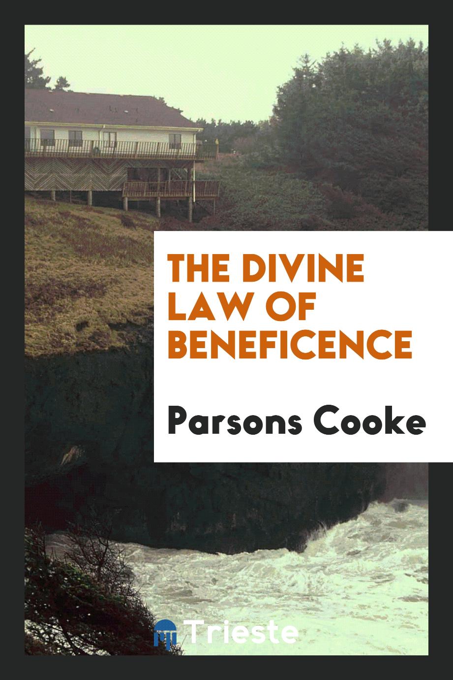 The divine law of beneficence