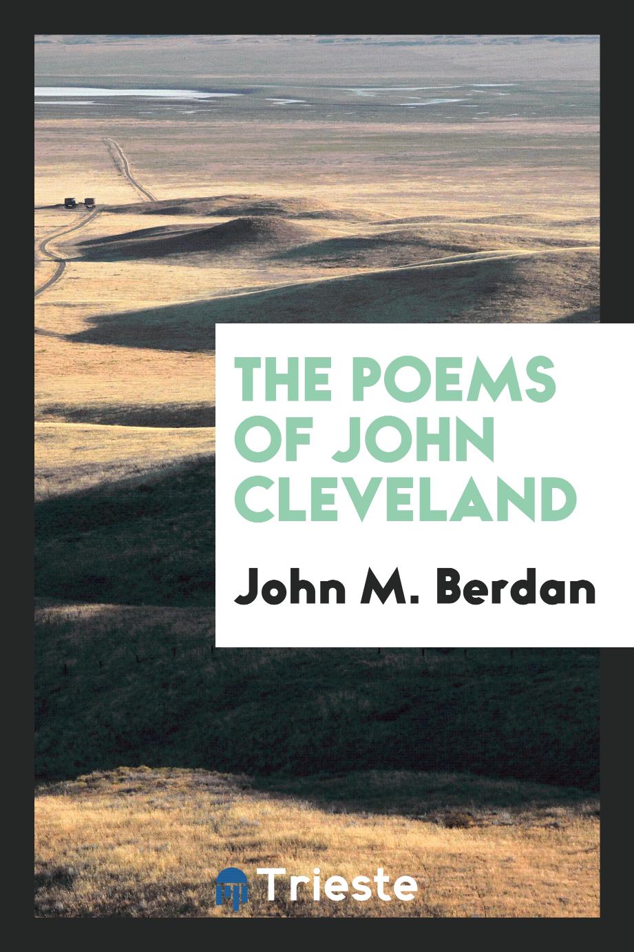 The poems of John Cleveland