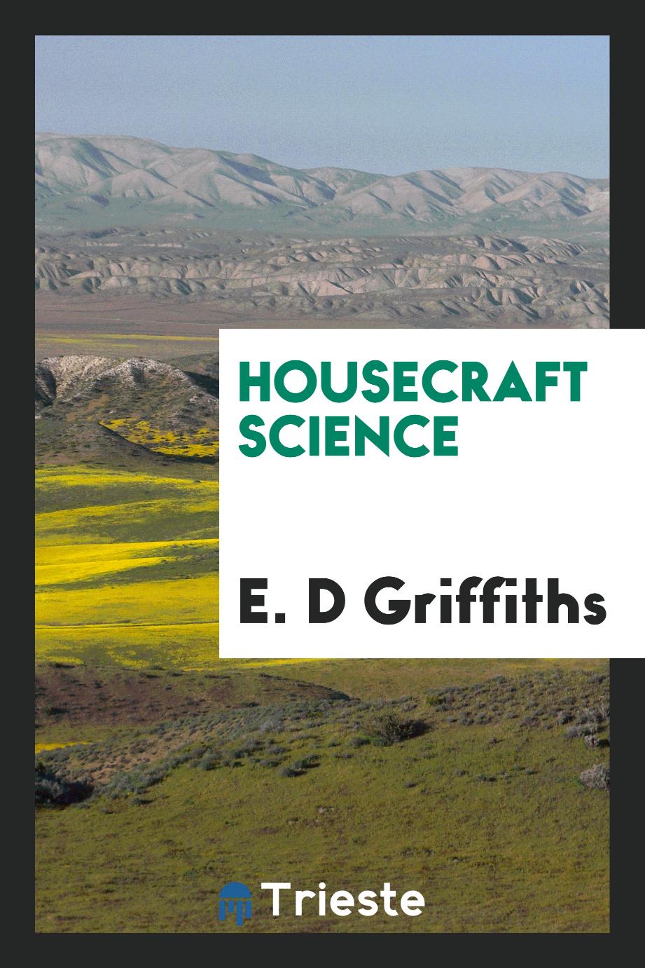 Housecraft science