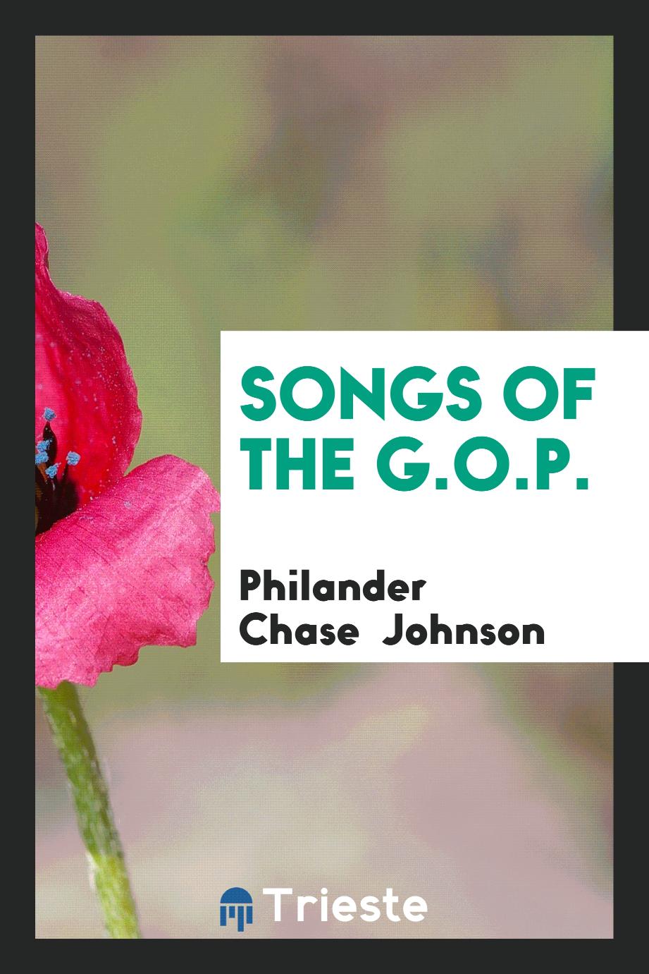 Songs of the G.O.P.