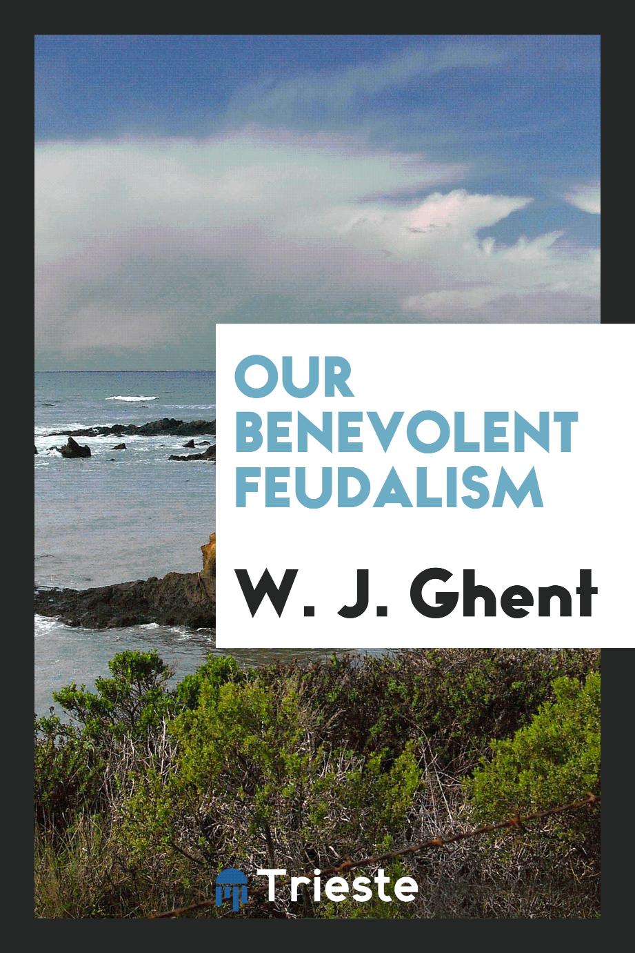 Our benevolent feudalism