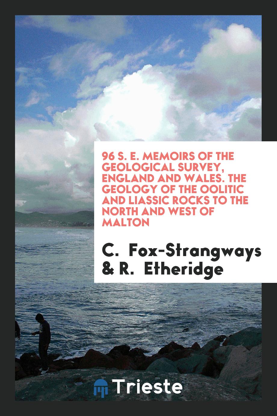 96 S. E. Memoirs of the Geological Survey, England and Wales. The geology of the oolitic and liassic rocks to the north and west of Malton